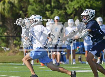 Thumbnail 3 in Berkeley Prep vs. Calvary Christian (2021 Lacrosse District Championship Tournament) photogallery.