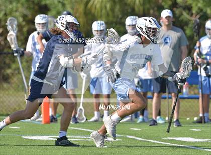 Thumbnail 2 in Berkeley Prep vs. Calvary Christian (2021 Lacrosse District Championship Tournament) photogallery.