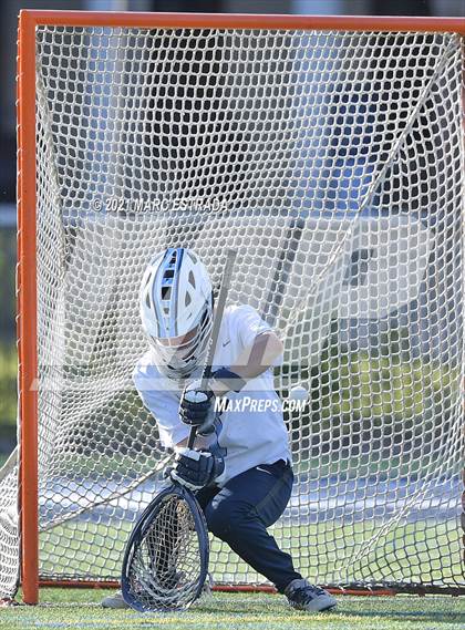 Thumbnail 2 in Berkeley Prep vs. Calvary Christian (2021 Lacrosse District Championship Tournament) photogallery.