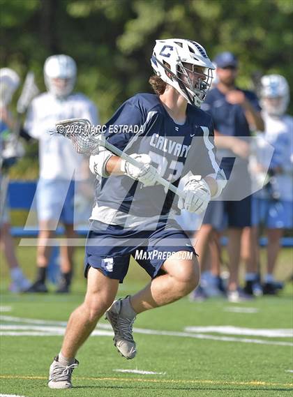 Thumbnail 3 in Berkeley Prep vs. Calvary Christian (2021 Lacrosse District Championship Tournament) photogallery.