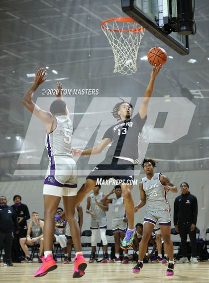 Thumbnail 2 in Moravian Prep vs Winston-Salem Christian photogallery.