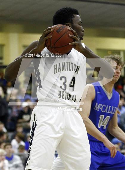 Thumbnail 3 in Hamilton Heights Christian Academy @ McCallie (Dr Pepper Classic) photogallery.
