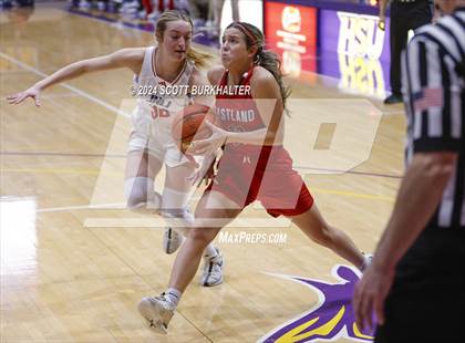 Thumbnail 3 in Jim Ned vs. Eastland (UIL Basketball 3A Area) photogallery.