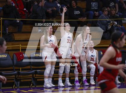 Thumbnail 3 in Jim Ned vs. Eastland (UIL Basketball 3A Area) photogallery.