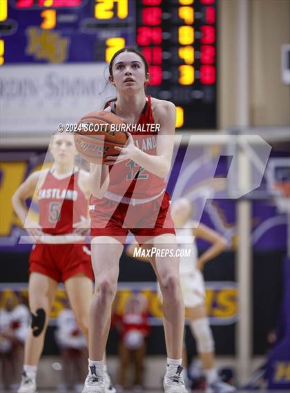 Thumbnail 3 in Jim Ned vs. Eastland (UIL Basketball 3A Area) photogallery.