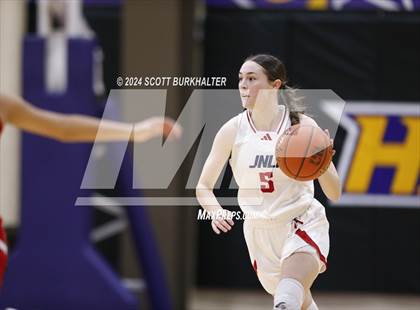Thumbnail 2 in Jim Ned vs. Eastland (UIL Basketball 3A Area) photogallery.