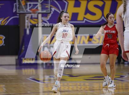 Thumbnail 2 in Jim Ned vs. Eastland (UIL Basketball 3A Area) photogallery.