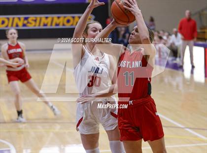 Thumbnail 1 in Jim Ned vs. Eastland (UIL Basketball 3A Area) photogallery.