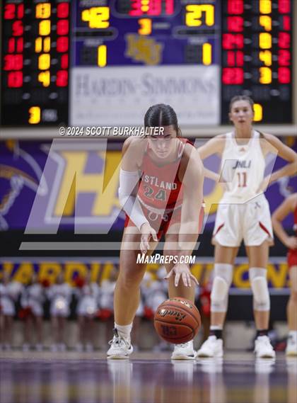 Thumbnail 3 in Jim Ned vs. Eastland (UIL Basketball 3A Area) photogallery.