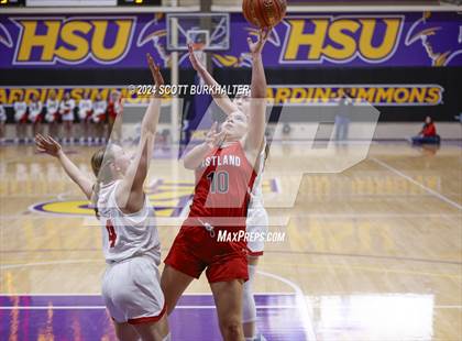 Thumbnail 2 in Jim Ned vs. Eastland (UIL Basketball 3A Area) photogallery.