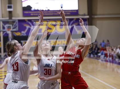 Thumbnail 2 in Jim Ned vs. Eastland (UIL Basketball 3A Area) photogallery.