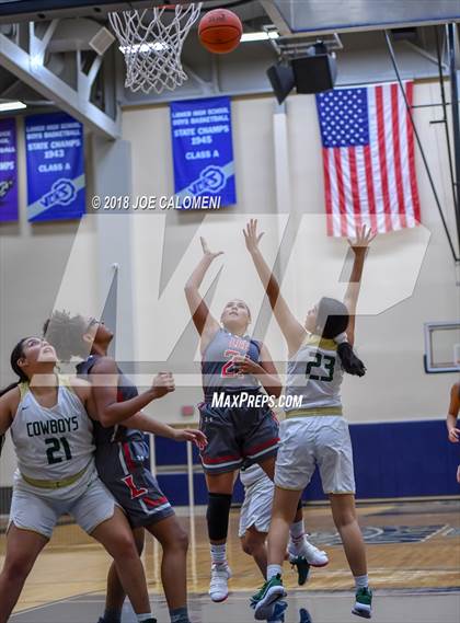 Thumbnail 3 in McCollum vs Lee [Robert E.] (SAISD Basketball Tournament) photogallery.
