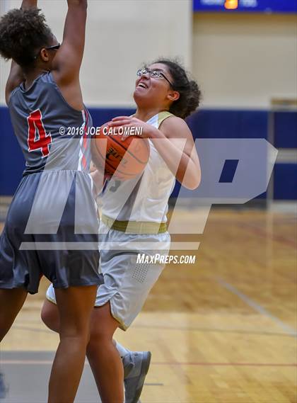 Thumbnail 1 in McCollum vs Lee [Robert E.] (SAISD Basketball Tournament) photogallery.