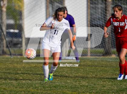 Thumbnail 2 in Academy of the Holy Names vs East Bay photogallery.