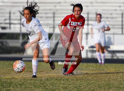 Thumbnail 2 in Academy of the Holy Names vs East Bay photogallery.