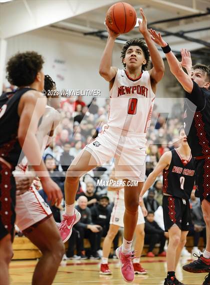 Thumbnail 2 in Holy Cross vs Newport (Ninth Region All A Final) photogallery.