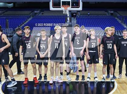 Thumbnail 2 in Irion County vs. Texline (UIL 1A State Semifinal) photogallery.