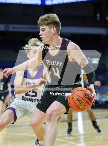 Thumbnail 1 in Irion County vs. Texline (UIL 1A State Semifinal) photogallery.