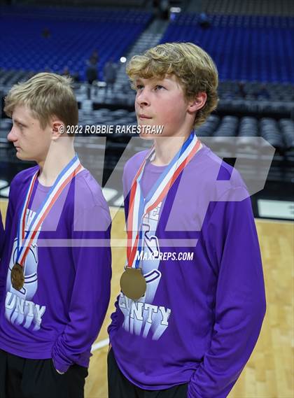 Thumbnail 3 in Irion County vs. Texline (UIL 1A State Semifinal) photogallery.