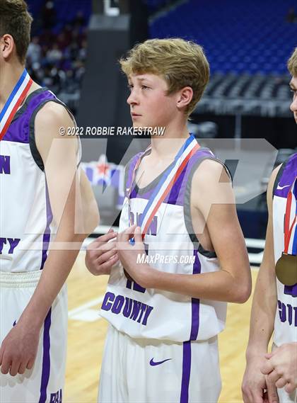 Thumbnail 2 in Irion County vs. Texline (UIL 1A State Semifinal) photogallery.