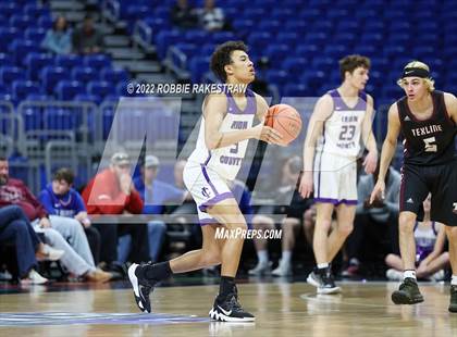 Thumbnail 2 in Irion County vs. Texline (UIL 1A State Semifinal) photogallery.