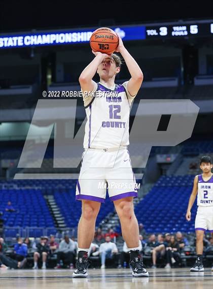 Thumbnail 3 in Irion County vs. Texline (UIL 1A State Semifinal) photogallery.