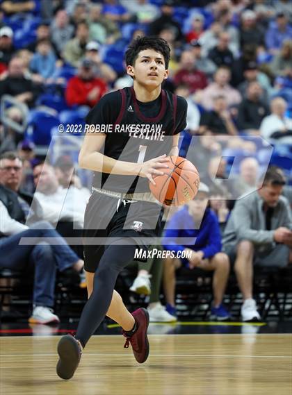 Thumbnail 2 in Irion County vs. Texline (UIL 1A State Semifinal) photogallery.