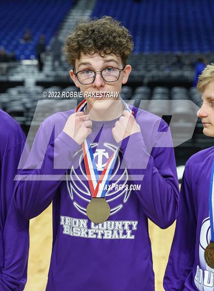 Thumbnail 1 in Irion County vs. Texline (UIL 1A State Semifinal) photogallery.