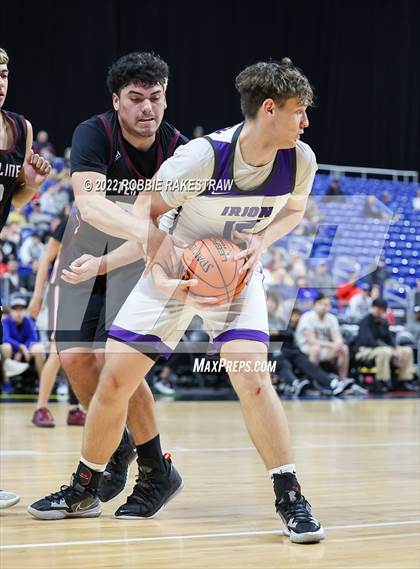 Thumbnail 1 in Irion County vs. Texline (UIL 1A State Semifinal) photogallery.