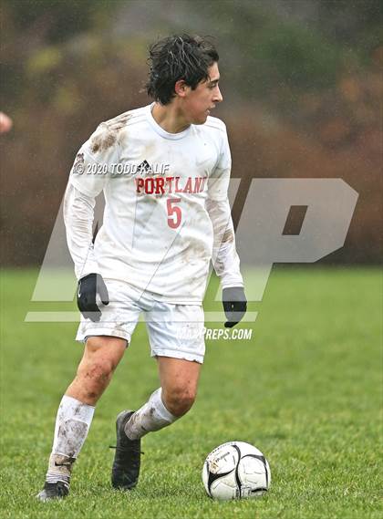 Thumbnail 3 in Portland vs Haddam-Killingworth (SLC Semifinal) photogallery.
