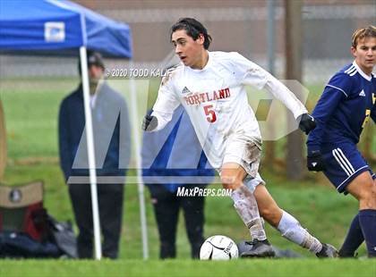 Thumbnail 3 in Portland vs Haddam-Killingworth (SLC Semifinal) photogallery.