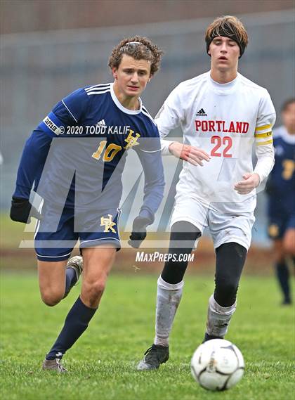 Thumbnail 1 in Portland vs Haddam-Killingworth (SLC Semifinal) photogallery.