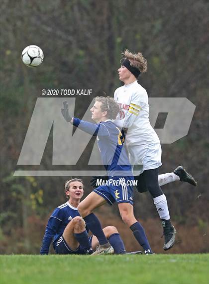 Thumbnail 2 in Portland vs Haddam-Killingworth (SLC Semifinal) photogallery.