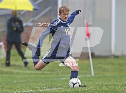 Thumbnail 2 in Portland vs Haddam-Killingworth (SLC Semifinal) photogallery.