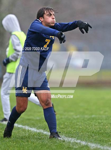 Thumbnail 3 in Portland vs Haddam-Killingworth (SLC Semifinal) photogallery.