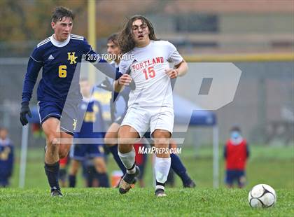 Thumbnail 1 in Portland vs Haddam-Killingworth (SLC Semifinal) photogallery.
