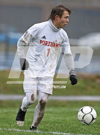 Thumbnail 2 in Portland vs Haddam-Killingworth (SLC Semifinal) photogallery.