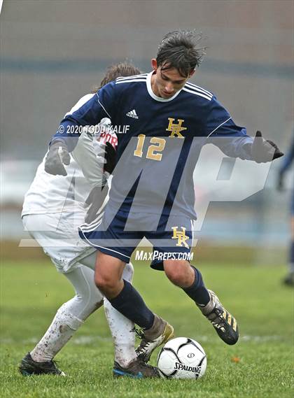 Thumbnail 1 in Portland vs Haddam-Killingworth (SLC Semifinal) photogallery.