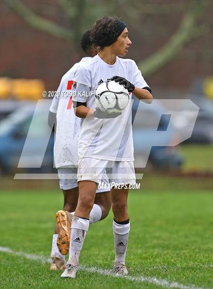 Thumbnail 1 in Portland vs Haddam-Killingworth (SLC Semifinal) photogallery.