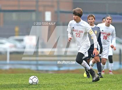 Thumbnail 1 in Portland vs Haddam-Killingworth (SLC Semifinal) photogallery.