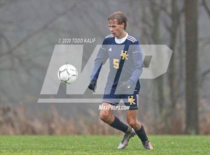 Thumbnail 3 in Portland vs Haddam-Killingworth (SLC Semifinal) photogallery.