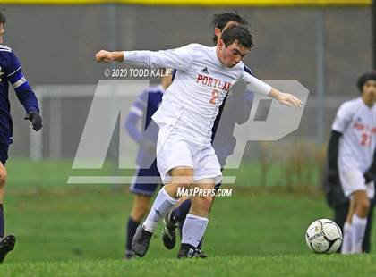 Thumbnail 1 in Portland vs Haddam-Killingworth (SLC Semifinal) photogallery.