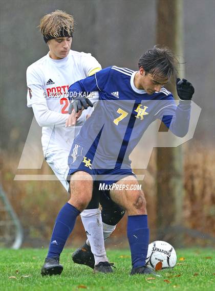 Thumbnail 3 in Portland vs Haddam-Killingworth (SLC Semifinal) photogallery.