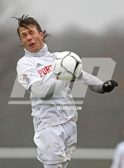 Thumbnail 1 in Portland vs Haddam-Killingworth (SLC Semifinal) photogallery.