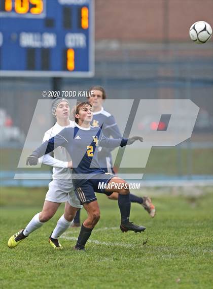 Thumbnail 2 in Portland vs Haddam-Killingworth (SLC Semifinal) photogallery.