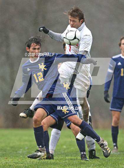 Thumbnail 3 in Portland vs Haddam-Killingworth (SLC Semifinal) photogallery.