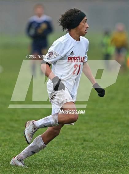 Thumbnail 2 in Portland vs Haddam-Killingworth (SLC Semifinal) photogallery.