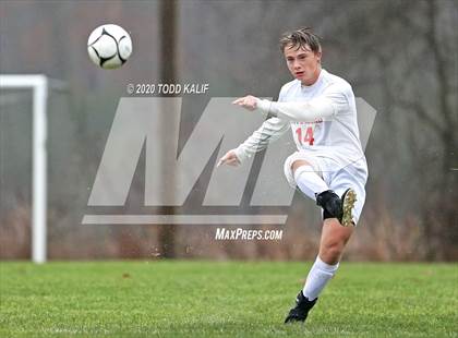 Thumbnail 1 in Portland vs Haddam-Killingworth (SLC Semifinal) photogallery.