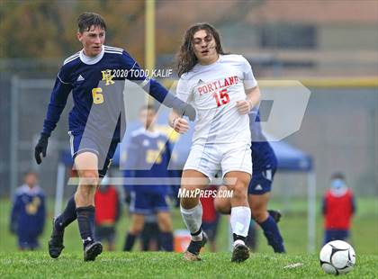 Thumbnail 3 in Portland vs Haddam-Killingworth (SLC Semifinal) photogallery.