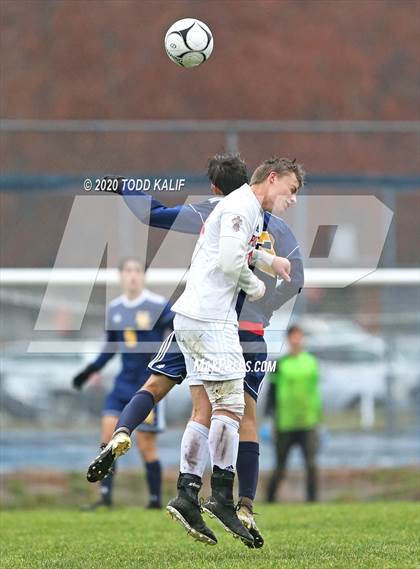 Thumbnail 3 in Portland vs Haddam-Killingworth (SLC Semifinal) photogallery.